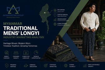 မြန်မာ့ရိုးရာ လုံချည်နှင့် အမျိုးသားဝတ်စုံ လုပ်ငန်းများလေ့လာချက်